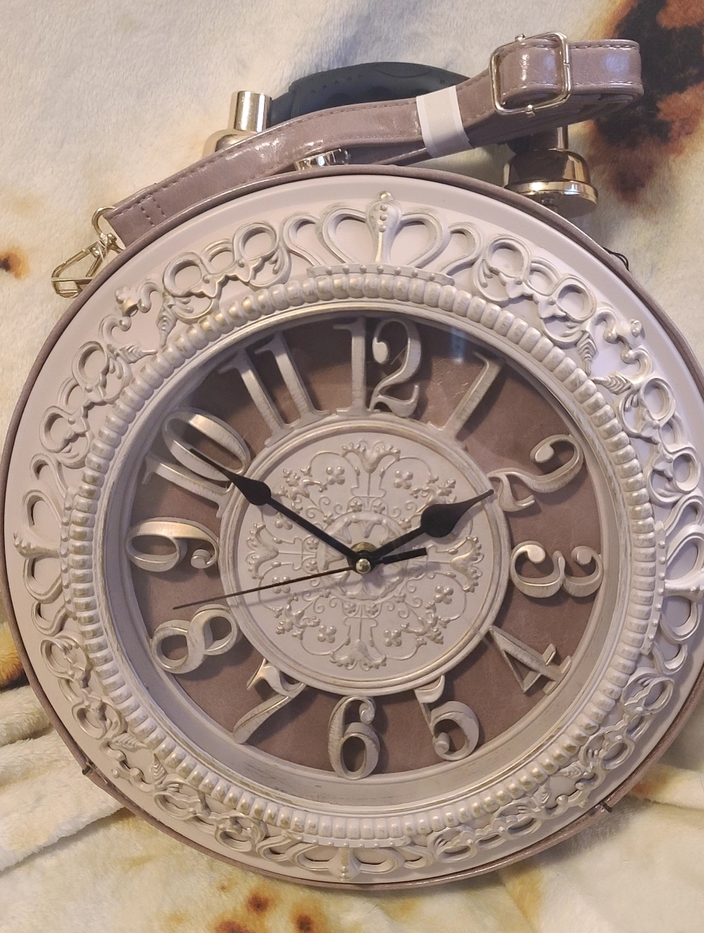 Steampunk Style Clock Handbag